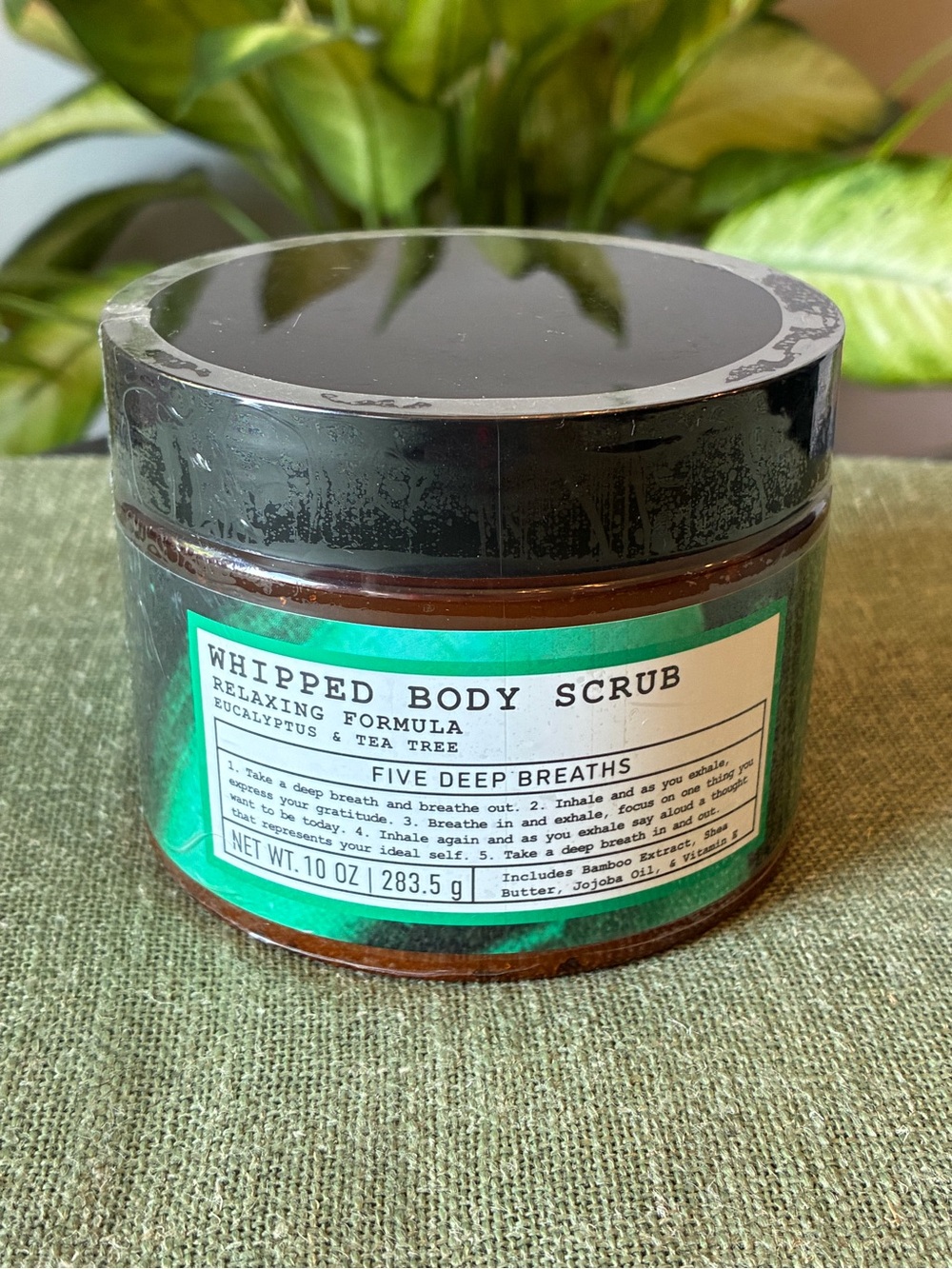 Whipped Body Scrub Eucalyptus & Tea Tree 10 oz